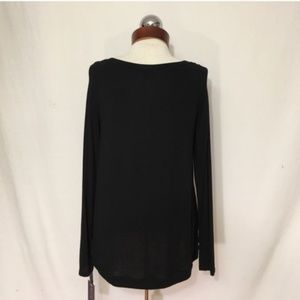 Hale Bob Tops - New HALE BOB $168 silky front jersey baseball tee Hale Bob Tops - New HALE BOB $168 silky front jersey baseball tee